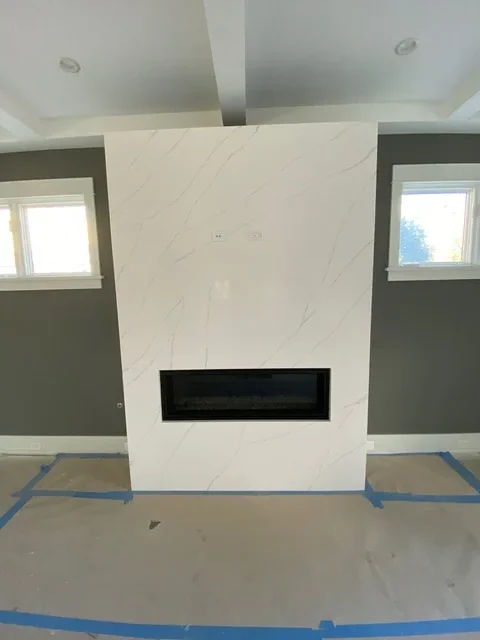 fireplace countertops near Chicago area